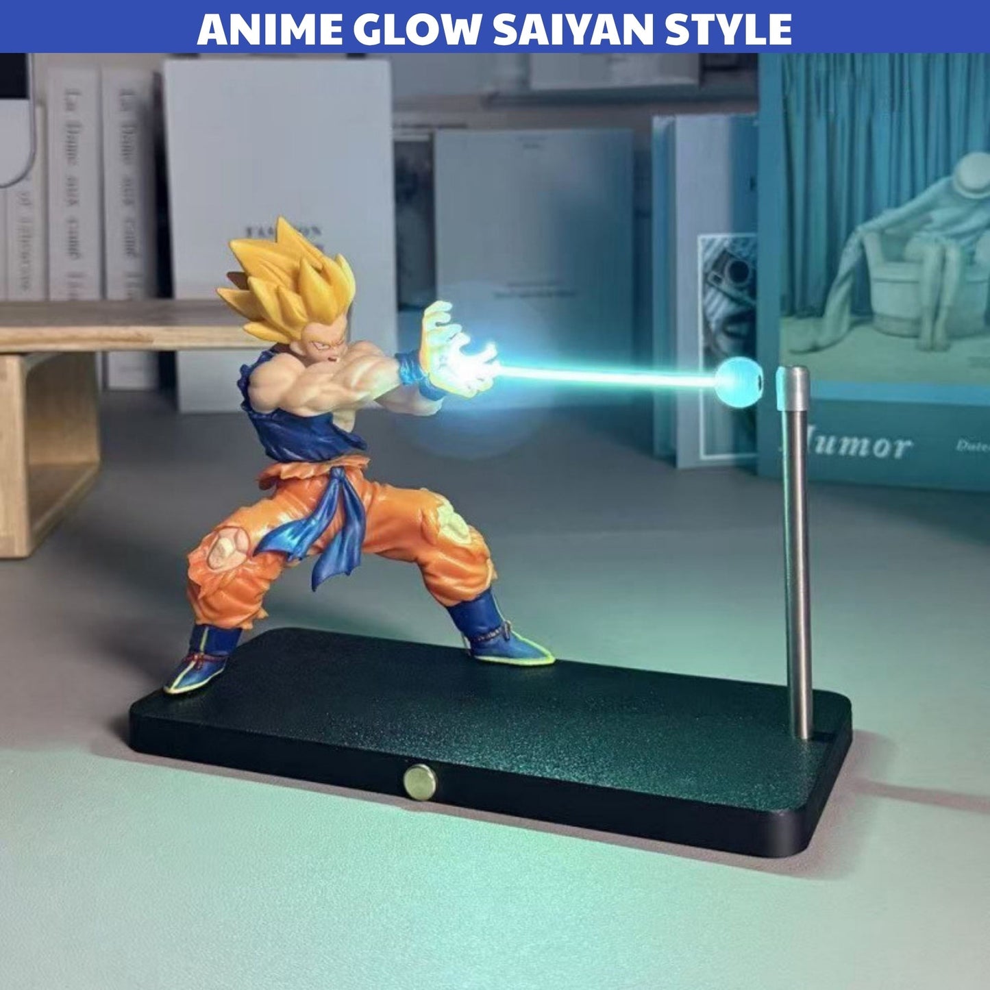 Goku Kamehameha Night Light – Dragon Ball Anime Figure
